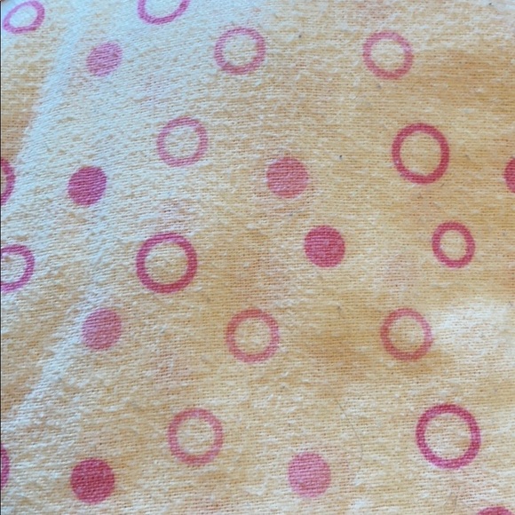 Set of 3 crib sheets, 2 regular, 1 flannel. EUC. Polka dot, birdies, flannel. - Picture 6 of 7